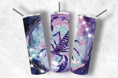 Zodiac Tumber Wrap Bundle, 20oz Skinny Tumbler Png Designs Product Image 9