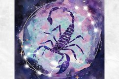 Zodiac Tumber Wrap Bundle, 20oz Skinny Tumbler Png Designs Product Image 8