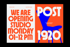 Scota - Bold Geometric Font Product Image 2