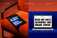 Scota - Bold Geometric Font Product Image 3