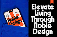 Scota - Bold Geometric Font Product Image 6