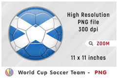 Scotland National Team Soccer Ball. World Cup 2026 Product Image 1