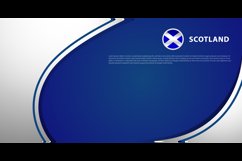 Scotland layout background concept design template Product Image 2