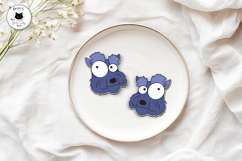 Funny Dog Earrings Vol.3 | Dog Studs Laser Cut Product Image 5