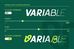 Scramble - Variable Experimental Sans Serif Font Family Product Image 13