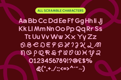 Scramble - Variable Experimental Sans Serif Font Family Product Image 9