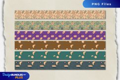 Bread Seamless Pattern Strips Product Image 1