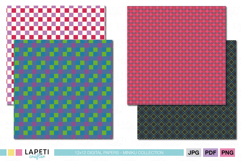 Coordinated digital papers for scrapbooking and journaling