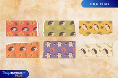 Torn Paper Hedgehog Patterns Product Image 1