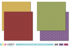 Colorful scrapbook backgrounds for memory keeping projects