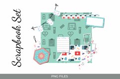 Medical Seamless Pattern - Scrapbooking Set Product Image 1