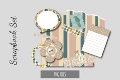 Stripes & Fruit Seamless Pattern - Scrapbooking Set Product Image 1