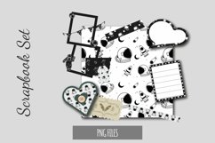 Astronaut Helmet Seamless Pattern - Journaling Set Product Image 1