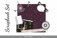 Constilation Leo Sign Seamless Pattern - Scrapbooking Set Product Image 1