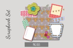 Vintage Aries Sign Pattern - Scrapbook Set Product Image 1