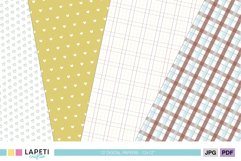 Digital scrapbooking papers | 12x12 inches Product Image 4