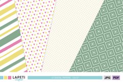 Digital scrapbooking papers | 12x12 inches Product Image 5