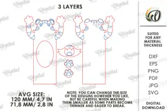 Funny Animals Bookmark Laser Cut. Page Holder SVG Product Image 3