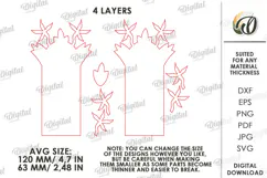 Funny Animals Bookmark Laser Cut. Page Holder SVG Product Image 3