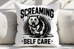 Screaming Is Self Care SVG Product Image 3