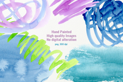 Watercolor Scribbles and Doodles Product Image 3