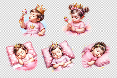 Baby GIRL Clipart, Little Princess Set Product Image 2