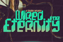 TechCore - Vintage Cyber Font Product Image 2