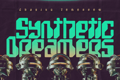 TechCore - Vintage Cyber Font Product Image 3