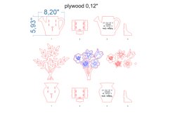 Mother's Day laser cut files SVG for Glowforge, Cricut Product Image 4