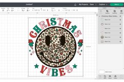 Retro Vintage Christmas,Dundles 10 Designs, Shirt Design SVG Product Image 2