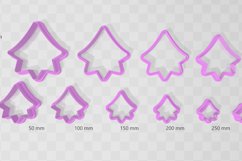 Decorative Shape 5 Earring Clay Cutter - Cookie Cutter Product Image 2