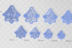 Decorative Shape 7 Earring Clay Cutter - Cookie Cutter Product Image 2