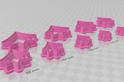 Decorative Shape 6 Earring Clay Cutter - Cookie Cutter Product Image 3