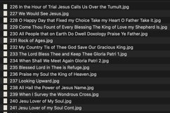Hallowed Hymns Vintage Hymnal Pages 2 Hi Res Restored Images Product Image 9