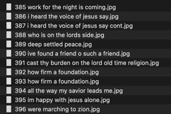 Baptist Standard Hymnal 5 Hi Res Restored Images Product Image 6