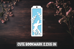 Bunny Bookmarks Paper cut SVG Laser cut,Cricut,Silhouette Product Image 1