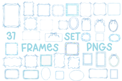 37 Baby Shower Frames PNG for Nursery and Design Product Image 1