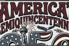 USA 250th Anniversary PNG, 4th of July Product Image 4