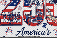 America 250th Independence Day PNG, Patriotic Shirt Design Product Image 4