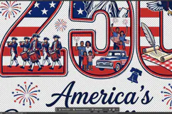 America 250th Independence Day PNG, Patriotic Shirt Design Product Image 4