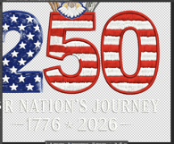 250th Anniversary Patriotic Eagle PNG, USA Independence Day Product Image 5