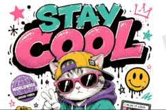 Stay Cool Retro Street Bear Product Image 3