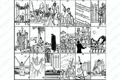 Full Rider Waite Smith Tarot 78 Card Deck SVG PNG PDF Product Image 6