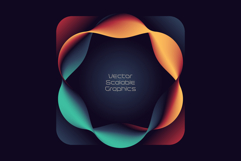 Abstract Gradient Vectors Product Image 3