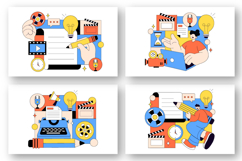 10 Screenwriter Vector Illustration Product Image 2