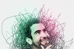 Photo Effect Scribble Art Product Image 2