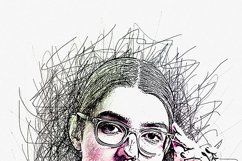Photo Effect Scribble Art Product Image 3