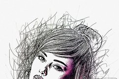 Photo Effect Scribble Art Product Image 4