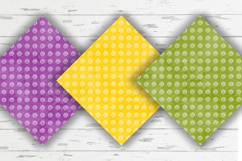 Scribble Seamless Digital Paper, Colorful Scrapbook Paper Product Image 2