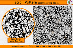  Firearms scroll pattern, laser engraving svg, scrollwork pattern design, cnc cutting design, metal engraving scrollwork, laser cut border pattern, ezcad compatible files, classic scroll engraving, decorative border laser vector, custom ornament pattern